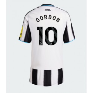 Newcastle United Anthony Gordon #10 Jalkapallovaatteet Naisten Kotipaita 2025-26 Lyhythihainen
